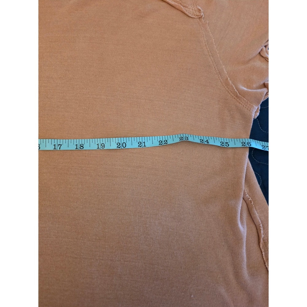 Free People We The Free Crop Large Brown Copper Top - Picture 8 of 10